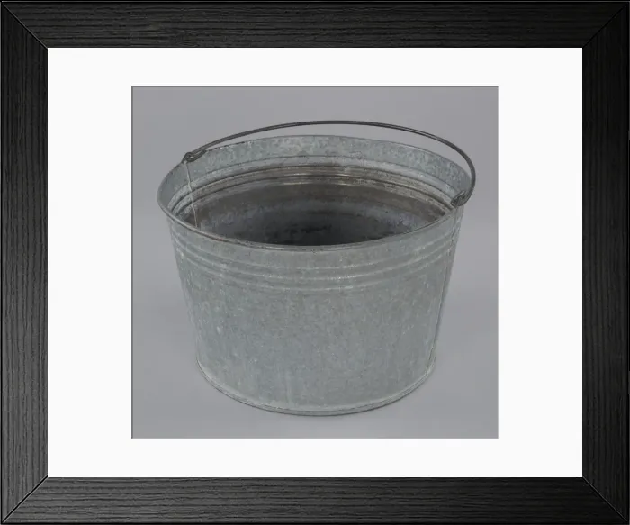 Framed Print : Laundry pail associated with the 1965 Selma to Montgomery march, mid-20th century Framed Print : Laundry pail associated with the 1965 Selma to Montgomery march, mid-20th century