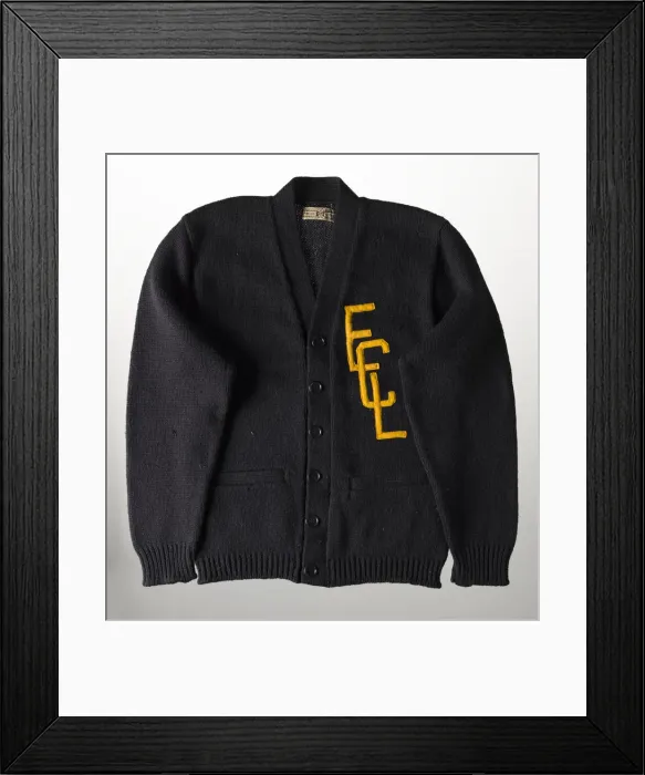 Framed Print : Wool sweater for the Eastern Colored League, 1923-1928. Creator: Unknown Framed Print : Wool sweater for the Eastern Colored League, 1923-1928. Creator: Unknown