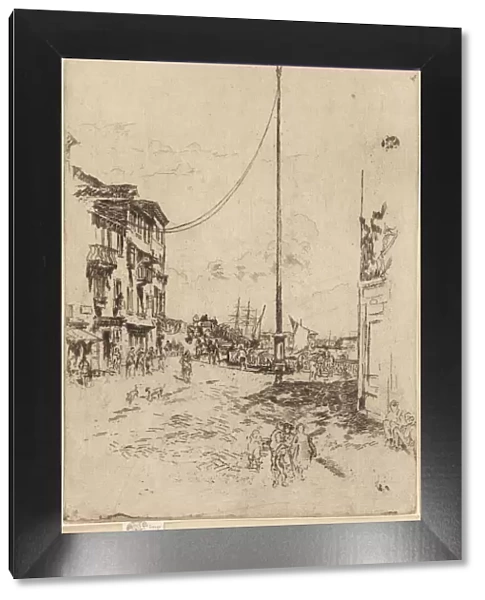 The Little Mast, 1879-1880. Creator: James Abbott McNeill Whistler
