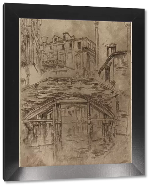 Ponte del Piovan, 1879-1880. Creator: James Abbott McNeill Whistler