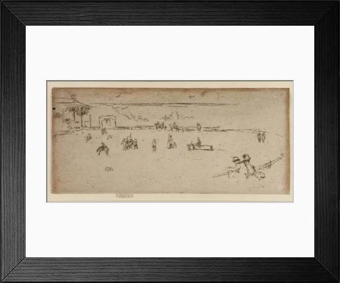 Framed Print : The Bucking Horse, Wild West, 1887. Creator: James Abbott McNeill Whistler Framed Print : The Bucking Horse, Wild West, 1887. Creator: James Abbott McNeill Whistler