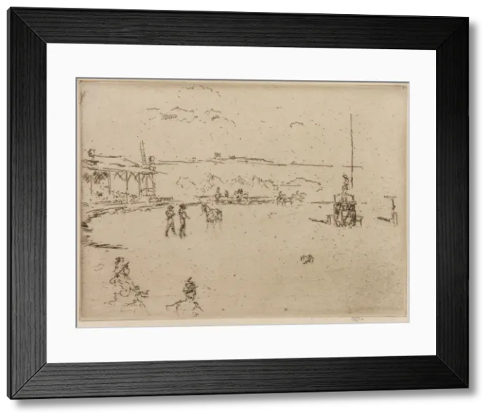 Framed Print : Wild West: The Orator, 1887. Creator: James Abbott McNeill Whistler Framed Print : Wild West: The Orator, 1887. Creator: James Abbott McNeill Whistler
