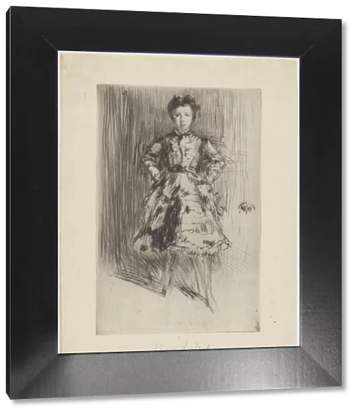 Elinor Leyland, 1873. Creator: James Abbott McNeill Whistler