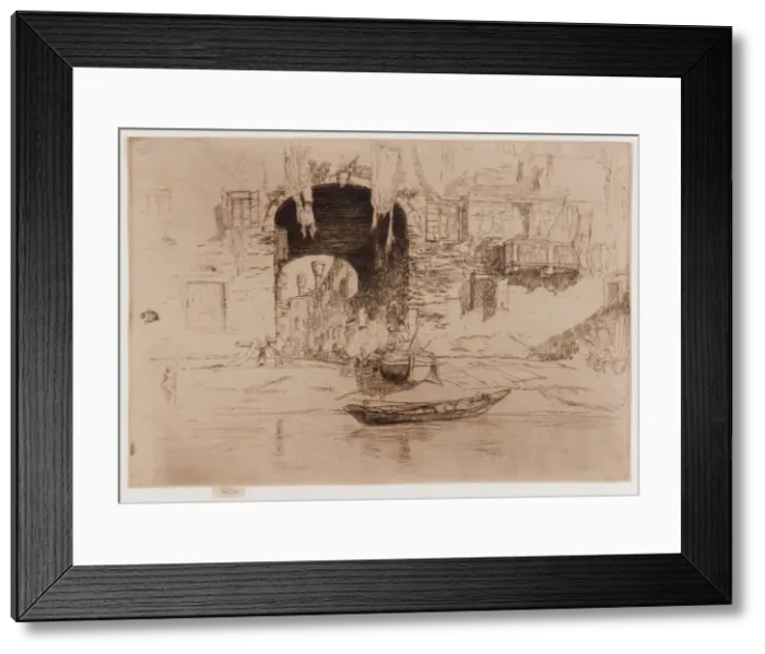 Framed Print : San Biagio, 1879-1880. Creator: James Abbott McNeill Whistler Framed Print : San Biagio, 1879-1880. Creator: James Abbott McNeill Whistler