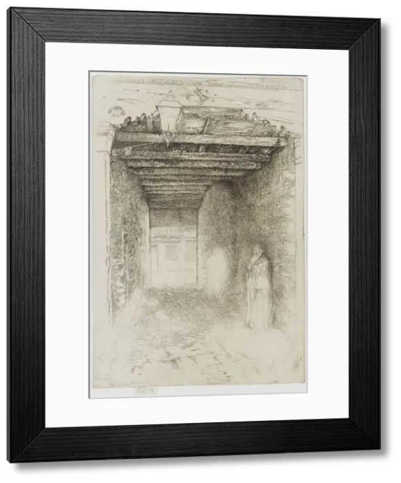 Framed Print : The Beggars, 1879-1880. Creator: James Abbott McNeill Whistler Framed Print : The Beggars, 1879-1880. Creator: James Abbott McNeill Whistler