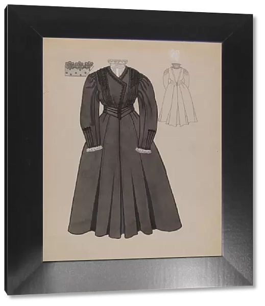 Dress, 1936. Creator: Marie Famularo