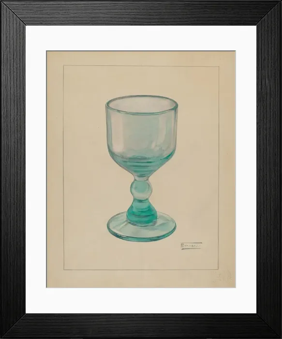 Framed Print : Goblet, c. 1936. Creator: Frank Fumagalli Framed Print : Goblet, c. 1936. Creator: Frank Fumagalli