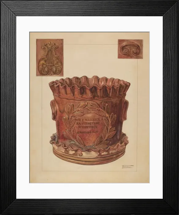 Framed Print : Jardiniere, c. 1936. Creator: Frank Fumagalli Framed Print : Jardiniere, c. 1936. Creator: Frank Fumagalli
