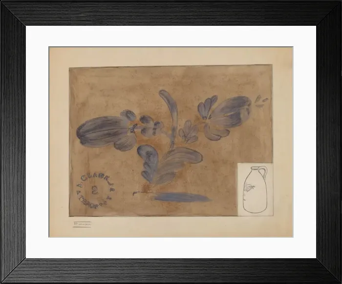 Framed Print : Jug, c. 1937. Creator: Frank Fumagalli Framed Print : Jug, c. 1937. Creator: Frank Fumagalli