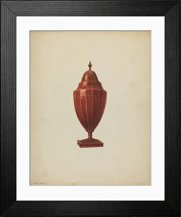 Framed Print : Knife and Spoon Box, c. 1953. Creator: Harry Eisman Framed Print : Knife and Spoon Box, c. 1953. Creator: Harry Eisman