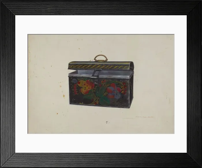 Framed Print : Lunch Box, c. 1938. Creator: Edward L Loper Framed Print : Lunch Box, c. 1938. Creator: Edward L Loper