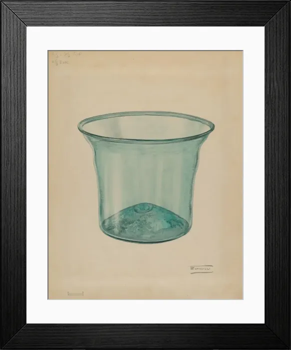 Framed Print : Milk Bowl, c. 1936. Creator: Frank Fumagalli Framed Print : Milk Bowl, c. 1936. Creator: Frank Fumagalli
