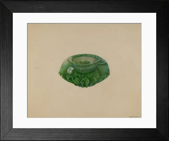 Framed Print : Salt Dip, c. 1938. Creator: Byron Dingman Framed Print : Salt Dip, c. 1938. Creator: Byron Dingman
