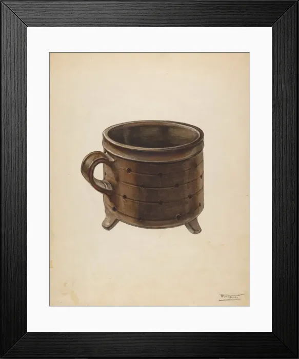 Framed Print : Cheese Pot, c. 1938. Creator: Frank Fumagalli Framed Print : Cheese Pot, c. 1938. Creator: Frank Fumagalli