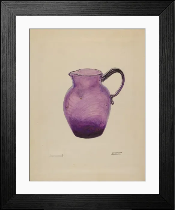 Framed Print : Creamer, c. 1936. Creator: Frank Fumagalli Framed Print : Creamer, c. 1936. Creator: Frank Fumagalli