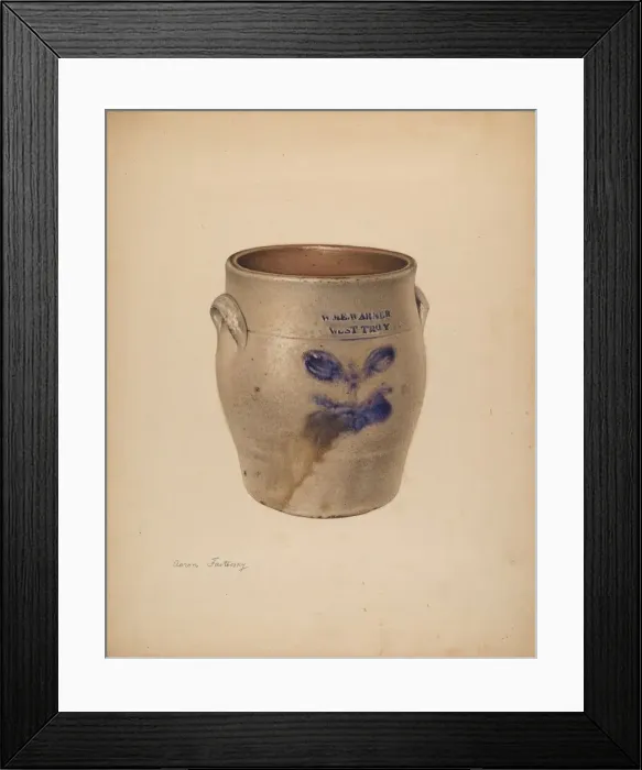 Framed Print : Crock, c. 1938. Creator: Aaron Fastovsky Framed Print : Crock, c. 1938. Creator: Aaron Fastovsky