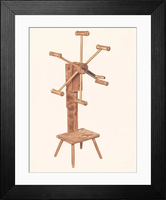 Framed Print : Clock Reel, c. 1938. Creator: Frank Eiseman Framed Print : Clock Reel, c. 1938. Creator: Frank Eiseman