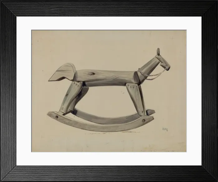 Framed Print : Hobby Toy, c. 1936. Creator: Raoul Du Bois Framed Print : Hobby Toy, c. 1936. Creator: Raoul Du Bois
