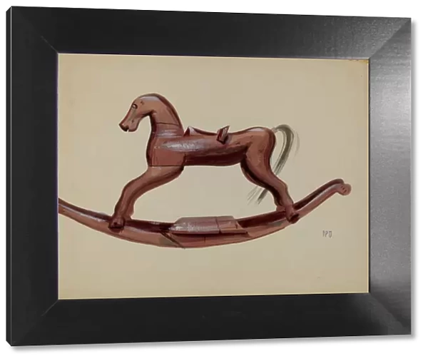 Hobby Horse Toy, 1935  /  1942. Creator: Raoul Du Bois