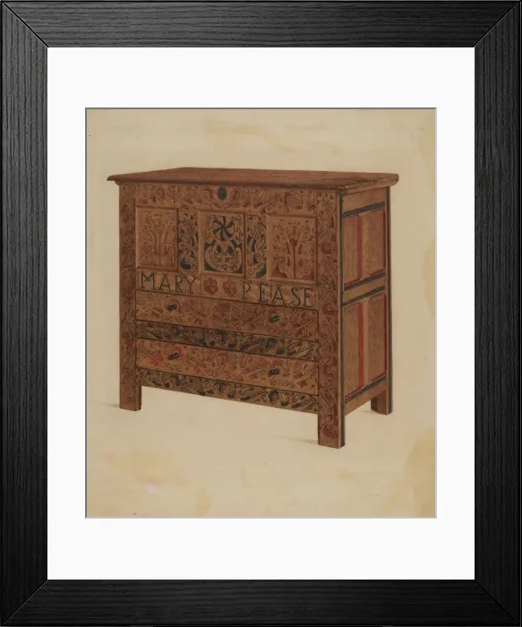 Framed Print : Hadley Chest, c. 1936. Creator: Lawrence Foster Framed Print : Hadley Chest, c. 1936. Creator: Lawrence Foster
