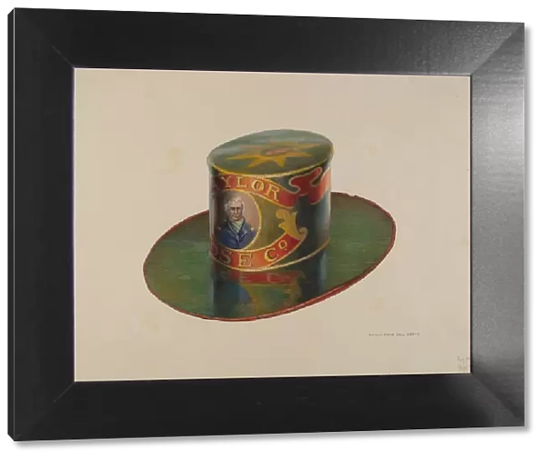 Firemans Hat, c. 1939. Creator: Samuel W. Ford