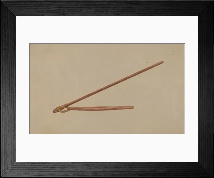 Framed Print : Flail, c. 1937. Creator: Frank Eiseman Framed Print : Flail, c. 1937. Creator: Frank Eiseman