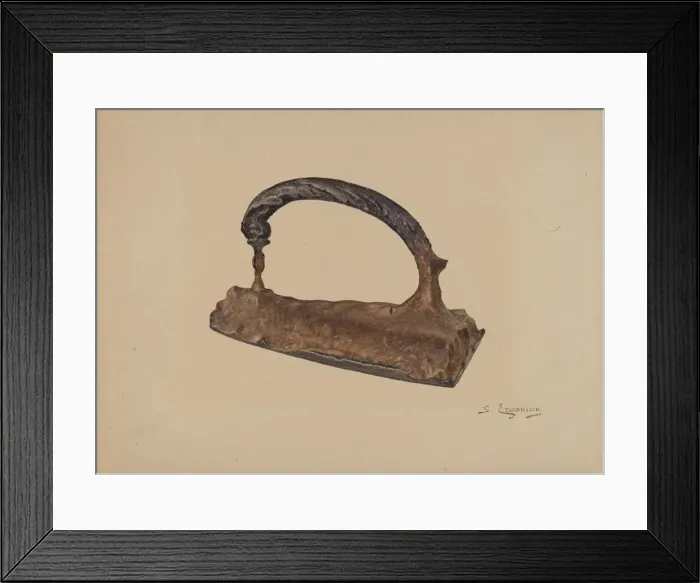 Framed Print : Flatiron, c. 1941. Creator: Sarkis Erganian Framed Print : Flatiron, c. 1941. Creator: Sarkis Erganian