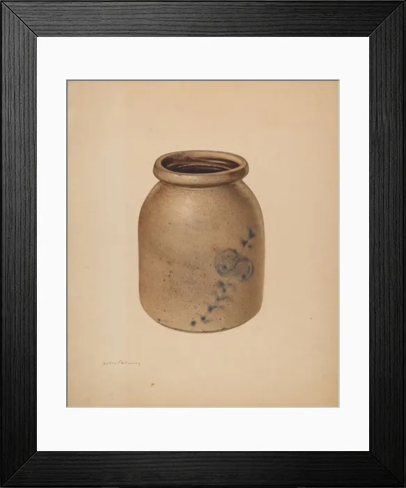 Framed Print : Jar, c. 1938. Creator: Aaron Fastovsky Framed Print : Jar, c. 1938. Creator: Aaron Fastovsky