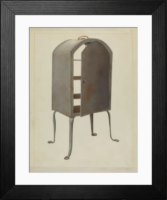 Framed Print : Plate Warmer, 1935 / 1942. Creator: Samuel Fineman Framed Print : Plate Warmer, 1935 / 1942. Creator: Samuel Fineman