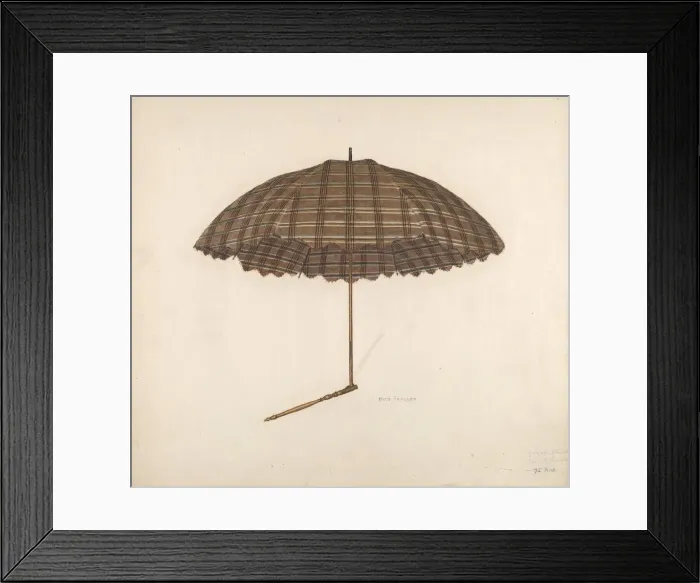 Framed Print : Parasol, c. 1939. Creator: Marie Famularo Framed Print : Parasol, c. 1939. Creator: Marie Famularo