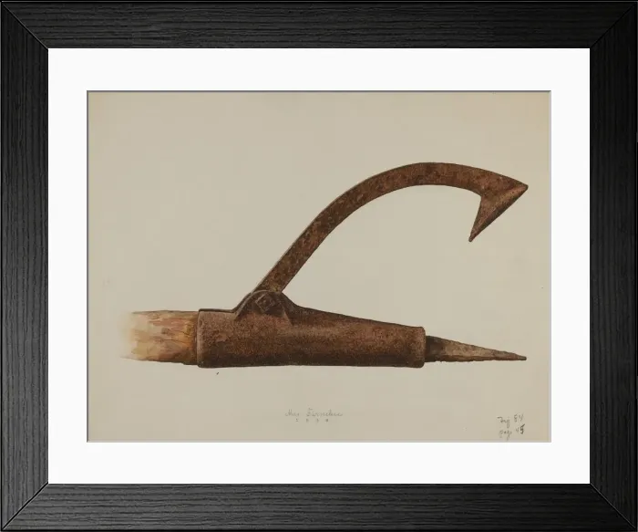 Framed Print : Peavy, 1938. Creator: Max Fernekes Framed Print : Peavy, 1938. Creator: Max Fernekes