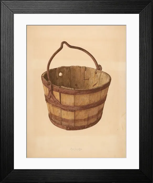 Framed Print : Miners Ore Bucket, 1939. Creator: Max Fernekes Framed Print : Miners Ore Bucket, 1939. Creator: Max Fernekes