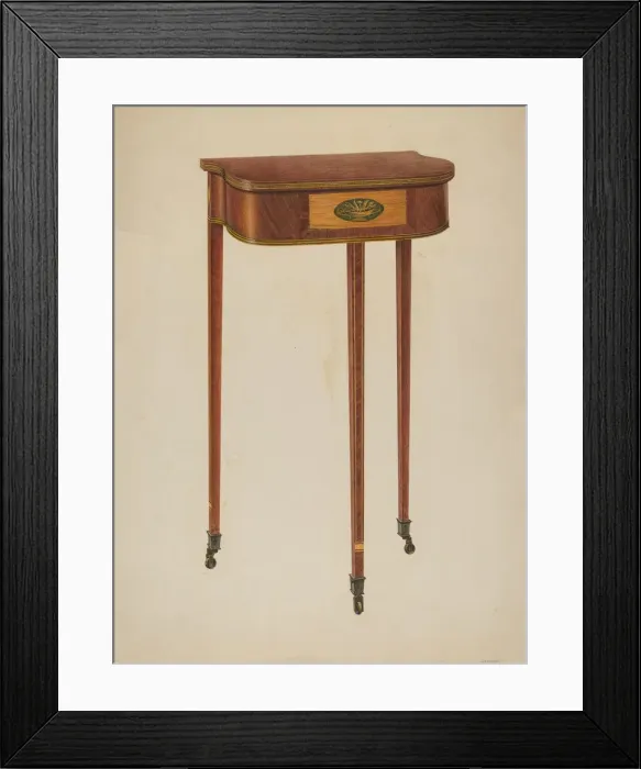 Framed Print : Mirror Stand, 1940. Creator: Harry Eisman Framed Print : Mirror Stand, 1940. Creator: Harry Eisman