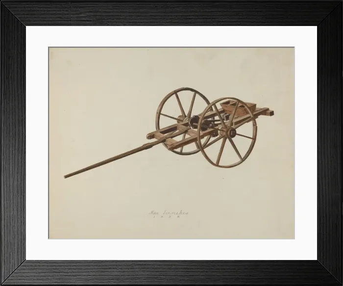 Framed Print : Model Potato Planter, 1938. Creator: Max Fernekes Framed Print : Model Potato Planter, 1938. Creator: Max Fernekes