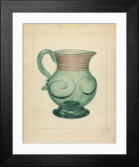 Framed Print : Pitcher, 1935 / 1942. Creator: John Fisk Framed Print : Pitcher, 1935 / 1942. Creator: John Fisk
