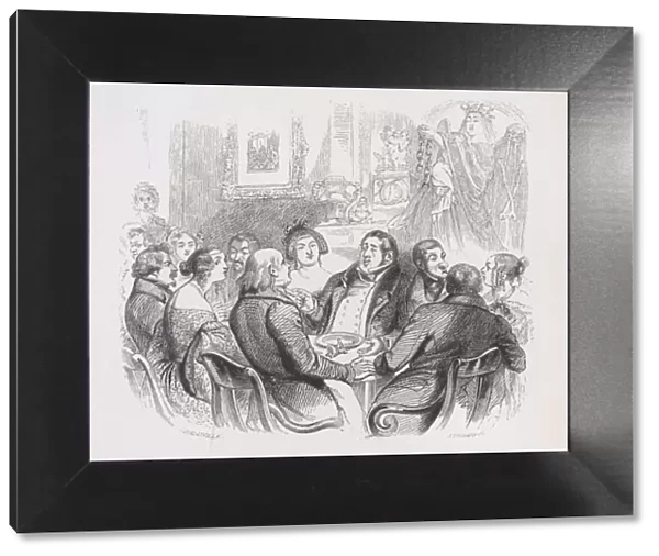 Thirteen at the Table from The Complete Works of Beranger, 1836