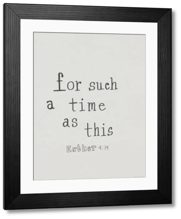Framed Print : Sign from Womens March on Washington with For such a time as this Framed Print : Sign from Womens March on Washington with For such a time as this