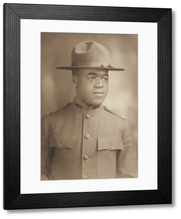 Framed Print : Photographic portrait of Lt. Charles J. Blackwood, 1914-1918 Framed Print : Photographic portrait of Lt. Charles J. Blackwood, 1914-1918
