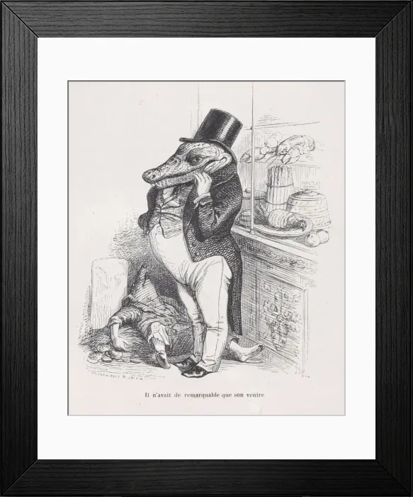 Framed Print : Only his belly was remarkable from Scenes from the Private and Public Life of Anima Framed Print : Only his belly was remarkable from Scenes from the Private and Public Life of Anima