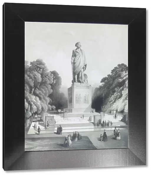 Proposed Colossal Statue of George Washington for the City of New York, 1845. Creator: G
