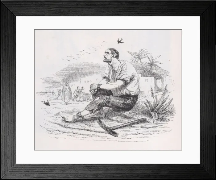 Framed Print : The Swallows from The Complete Works of Beranger, 1836 Framed Print : The Swallows from The Complete Works of Beranger, 1836