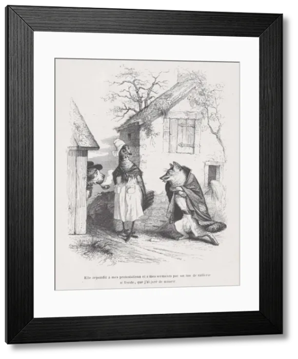 Framed Print : She responded to my protests and oaths with a tone of mockery so cold that I swore Framed Print : She responded to my protests and oaths with a tone of mockery so cold that I swore
