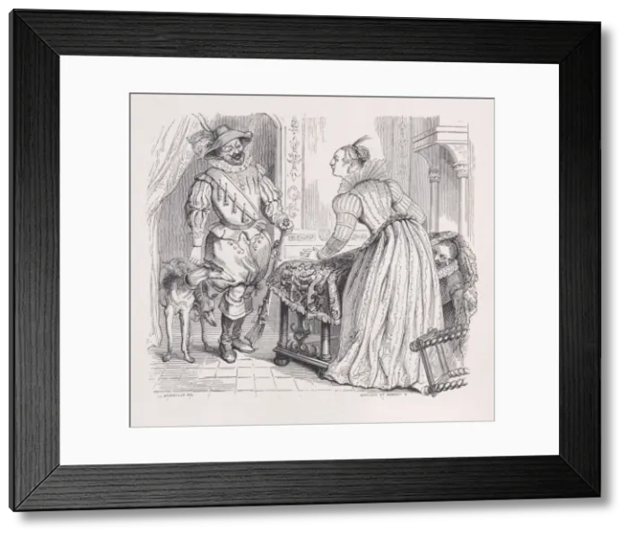 Framed Print : The Hunt from The Complete Works of Beranger, 1836 Framed Print : The Hunt from The Complete Works of Beranger, 1836