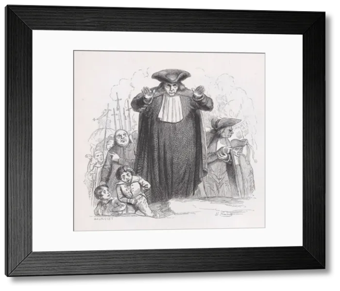 Framed Print : The Reverend Fathers from The Complete Works of Beranger, 1836 Framed Print : The Reverend Fathers from The Complete Works of Beranger, 1836