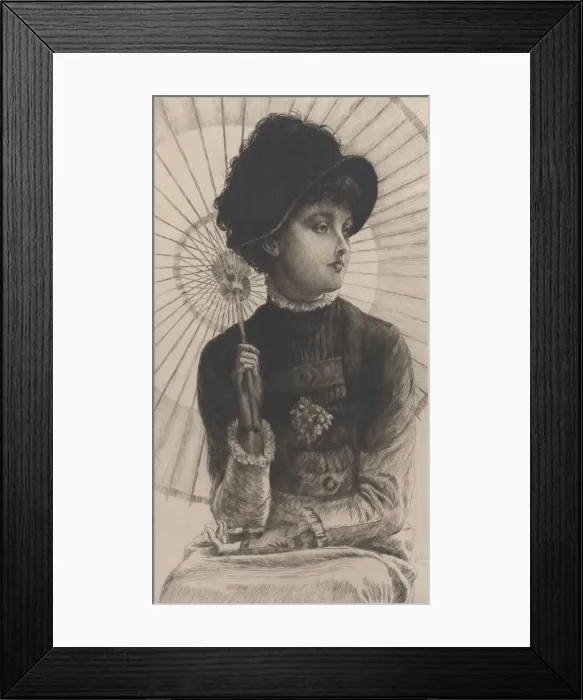 Framed Print : Summer, 1878. Creator: James Tissot Framed Print : Summer, 1878. Creator: James Tissot