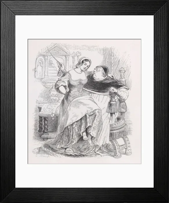 Framed Print : The Good Pope from The Complete Works of Beranger, 1836 Framed Print : The Good Pope from The Complete Works of Beranger, 1836