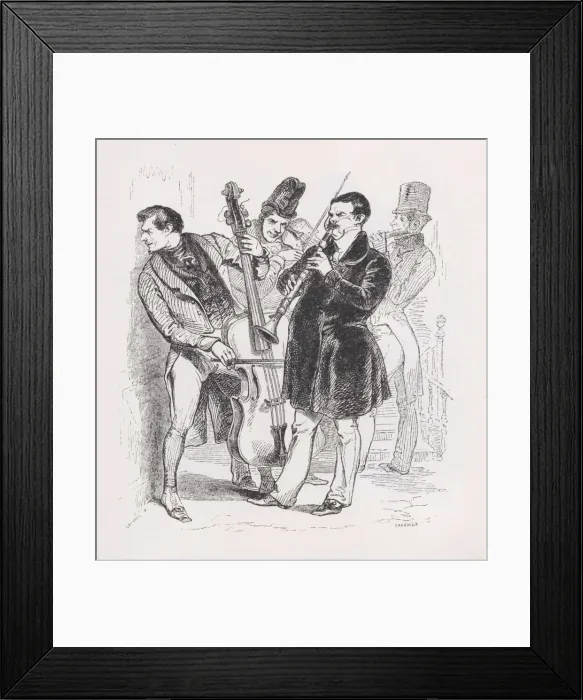 Framed Print : The Wedding Night from The Complete Works of Beranger, 1836. Creator: Cherrier Framed Print : The Wedding Night from The Complete Works of Beranger, 1836. Creator: Cherrier