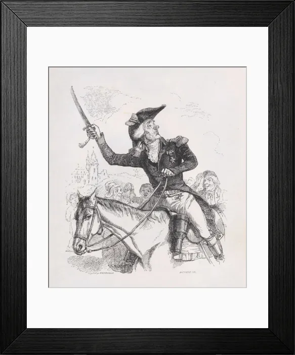 Framed Print : The Marquis of Carabas from The Complete Works of Beranger, 1836 Framed Print : The Marquis of Carabas from The Complete Works of Beranger, 1836