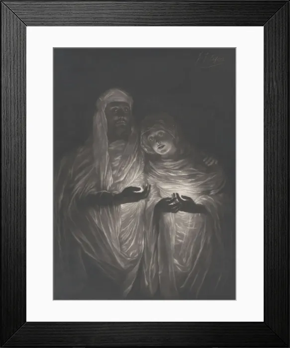 Framed Print : The Apparition, ca. 1885. Creator: James Tissot Framed Print : The Apparition, ca. 1885. Creator: James Tissot