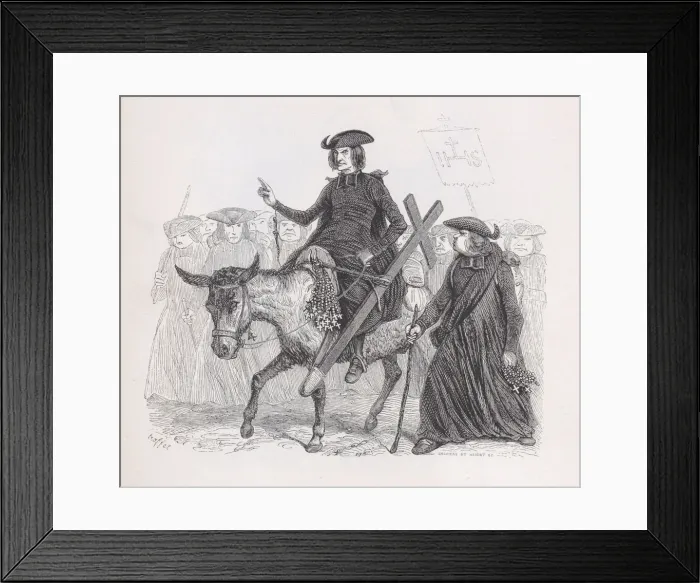 Framed Print : The Missionaries from The Complete Works of Beranger, 1836 Framed Print : The Missionaries from The Complete Works of Beranger, 1836